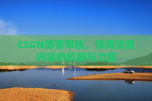 CSDN博客审核，保障优质内容的机制与力量